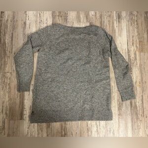 LOFT Gray Speckled Women's Tunic Sweater